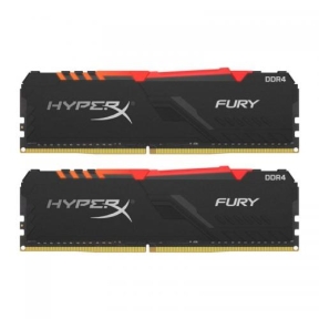 Kit Memorie HyperX Fury RGB 32GB, DDR4-3200MHz, CL16, Dual Channel 