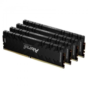 Kit Memorie Kingston Fury Renegade Black 32GB, DDR4-3600Mhz, CL16, Quad Channel
