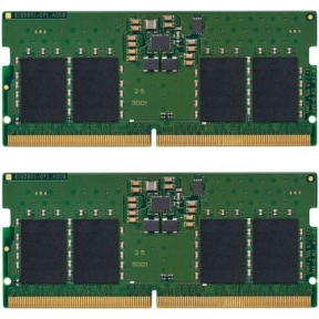 Kit Memorie SO-DIMM Kingston KVR56S46BS6K2-16, 16GB, DDR5-5600MHz, CL46, Dual Channel