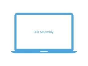 LCD Assembly 1920 x 1200 OEM 