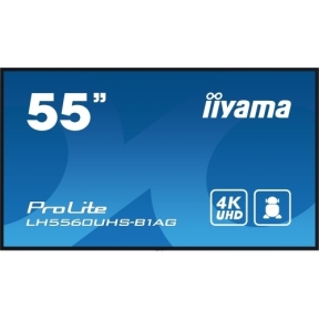 Business Display Iiyama Seria ProLite LH5560UHS-B1AG, 55inch, 3840x2160pixeli, Black