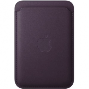 Suport card Apple Silicone cu MagSafe pentru iPhone 16, Blackberry