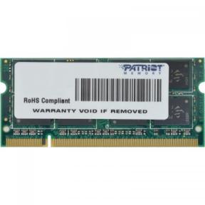 Memorie SO-DIMM Patriot Signature 2GB, DDR2-800MHz, CL6, PSD22G8002S