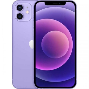 Telefon Mobil Apple iPhone 12, Dual SIM, 128GB, 4GB RAM, 5G, Purple