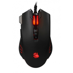 Mouse Optic A4Tech Bloody V9M, Red LED, USB, Black