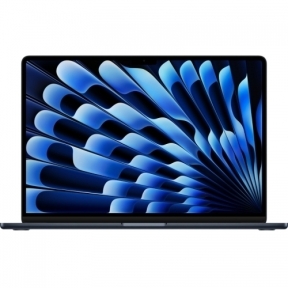 Laptop Apple MacBook Air 15 with Liquid Retina (2024), Apple M3 Octa Core, 15.3inch, RAM 8GB, SSD 256GB, Apple M3 10 Core Graphics, INT KB, macOS, Midnight