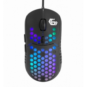 Mouse Optic Gembrid MUSG-RAGNAR-RX400, RGB LED, USB, Black-White