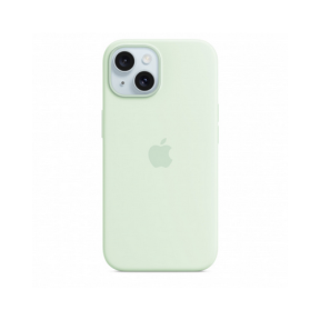 Protectie pentru spate Apple pentru iPhone 15 with MagSafe, Soft Mint