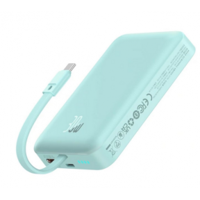 Baterie portabila Baseus Magnetic Mini Wireless, 10000mAh, 1 x USB-C, Blue