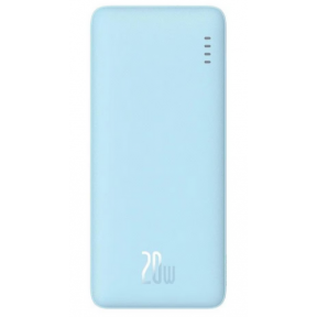 Baterie portabila Baseus Airpow, 20000mAh, 1 x USB-C, 1 x USB, Blue