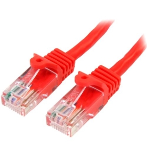 Patch Cord Startech 45PAT2MRD, Cat5e, UTP, 2m, Red