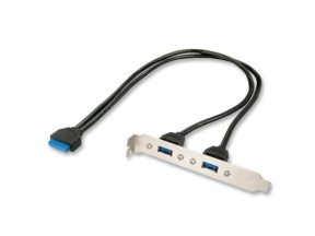 PC Back Plate, USB 3.0, 2 Port