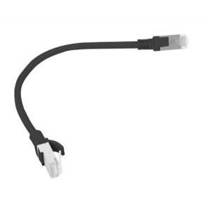 Patchcord Lanberg PCU5-10CC-0025-BK, Cat5e, U/UTP, 0.25m, Black