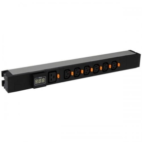 PDU Legrand LN646845, 6x C13, 1x C19, Black