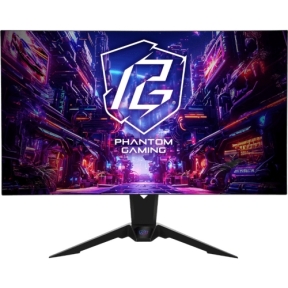 Monitor OLED ASRock Phantom Gaming PGO32UFS, 31.5inch, 3840x2160, 0.03ms GTG, Black