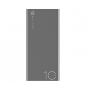 Portable Power Bank Navitel PWR10 AL Silver 10000 mAh