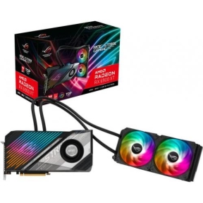 Placa video ASUS AMD Radeon RX 6900 XT ROG STRIX LC GAMING TOP 16GB, GDDR6, 256bit