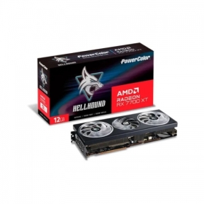 Placa video POWERCOLOR Radeon RX 7700 XT Hellhound 12GB, GDDR6, 192bit