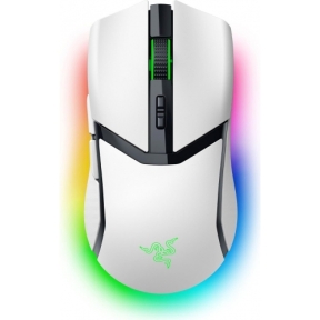 Mouse Optic Razer Cobra Pro, RGB LED, USB Wireless/Bluetooth/USB, White