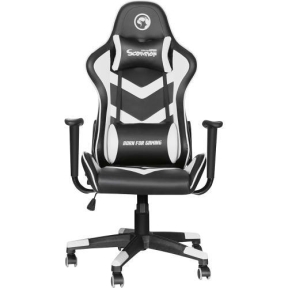 Scaun pentru gaming Marvo CH-106 Black-White