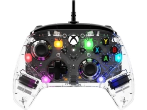 Gamepad HP HyperX Clutch Gladiate RGB, USB-C, Transparent-Black