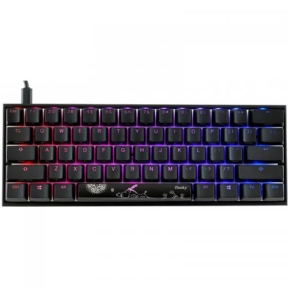 Tastatura Ducky Mecha Mini V2 Cherry MX Red Mecanica, RGB LED, USB, Black