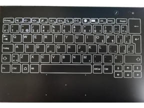 Tastatura laptop Lenovo Yoga Book UK Black W/AP101657 SD68C06441