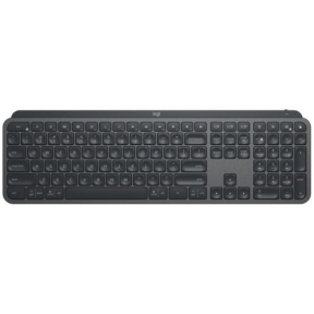 Tastatura Wireless Logitech MX Keys, White LED, USB, Layout UK, Graphite