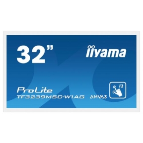 Business Display Iiyama Seria ProLite TF3239MSC-W1AG, 31.5inch, 1920x1080pixeli, White