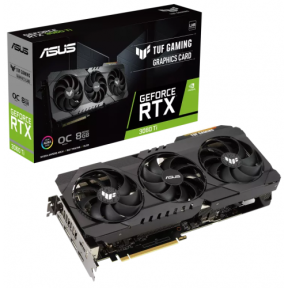 Placa video ASUS nVidia GeForce RTX 3060 Ti TUF GAMING OC 8GB, GDDR6X, 256bit