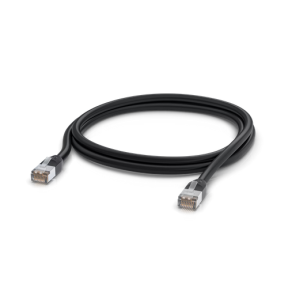 Patch Cord Ubiquiti UACC-CABLE-PATCH-OUTDOOR-2M-BK, STP, Cat5e, 2m, Black