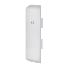 Ubiquiti NanoStation NSM5, 5 GHz, 150+ Mbps, range 15+ km, 16.1 dBi, Pole Mounting kit included, Power method - Passive Power over Ethernet,airMAX,EU