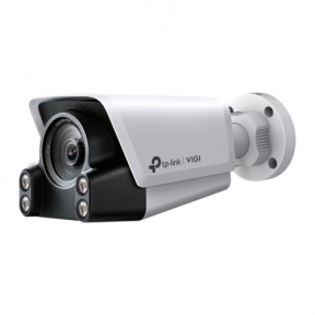 TP-LINK 4MP Outdoor Color Pro Night Vision Bullet Network Camera 4MP 4mm Fixed Lens 1/1.8inch Progressive Scan