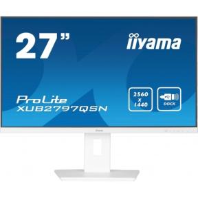 Monitor LED Iiyama XUB2797QSN-W1, 27inch, 2560x1440, 1ms, White