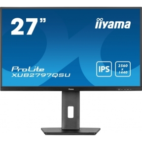 Monitor LED Iiyama ProLite XUB2797QSU-B2, 27inch, 2560x1440, 1ms, Black