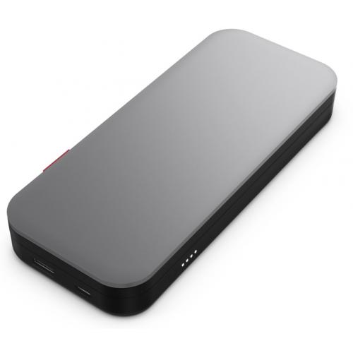 Baterie portabila Lenovo Go, 20000mAH, 1x USB-C, Thunder Black