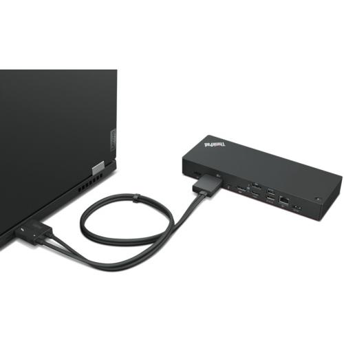 Docking Station Lenovo ThinkPad TBT 4, Black