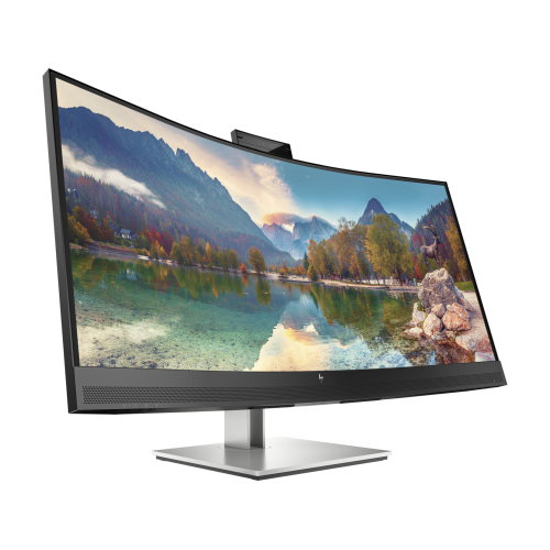 Monitor LED Curbat HP E34M G4, 34inch, 3440x1440, 5ms GTG, Black-Silver