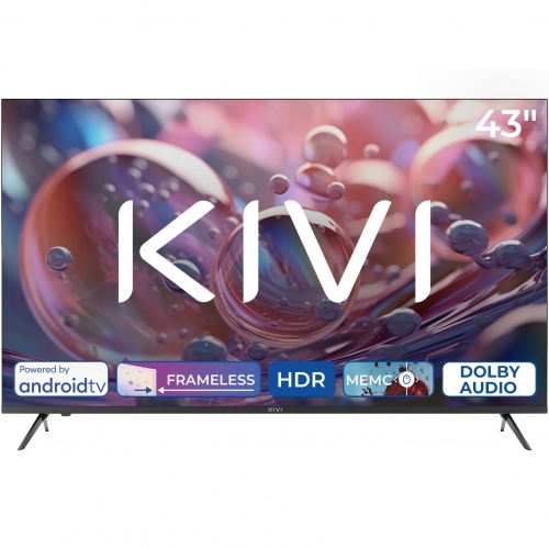 Televizor LED KIVI Smart 43U760QB Seria U760QB, 43inch, Ultra HD 4K, Black