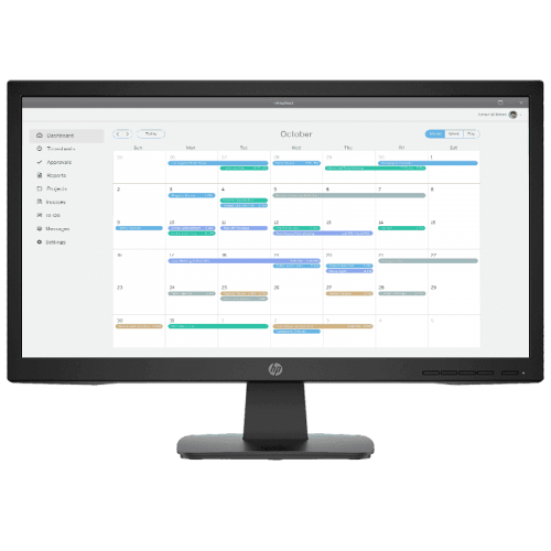 Monitor LED HP P22VA G4, 21.5inch, 1920x1080, 7ms GTG, Black