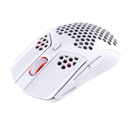 Mouse Optic HP HyperX Pulsefire Haste Wireless, USB, White