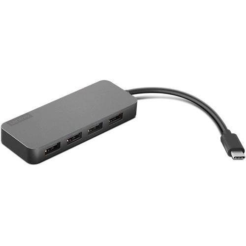 Hub USB Lenovo 4X90X21427, 4x USB 3.0, Iron Grey