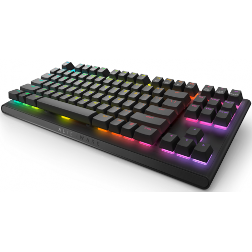 Tastatura Dell Alienware AW420K TKL, RGB LED, USB, Dark Side of the Moon