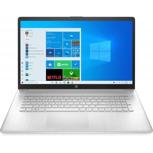 Laptop HP 17-cp0001nq, AMD Ryzen 7 5700U, 17.3inch, RAM 16GB, SSD 256GB, AMD Radeon Graphics, Windows 11, Natural Silver