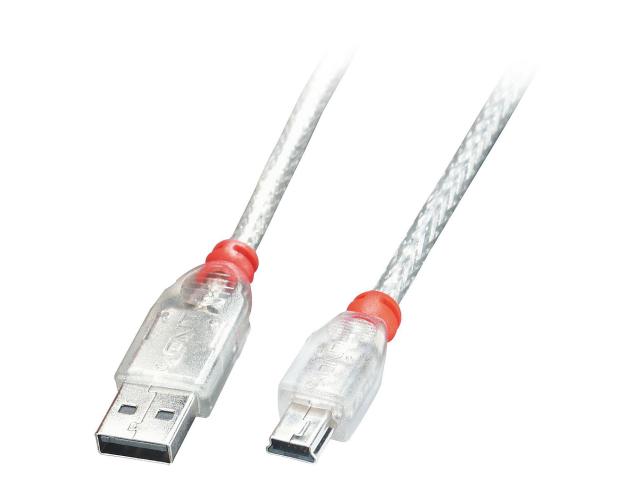 5m USB 2.0 Type A to Mini-B 