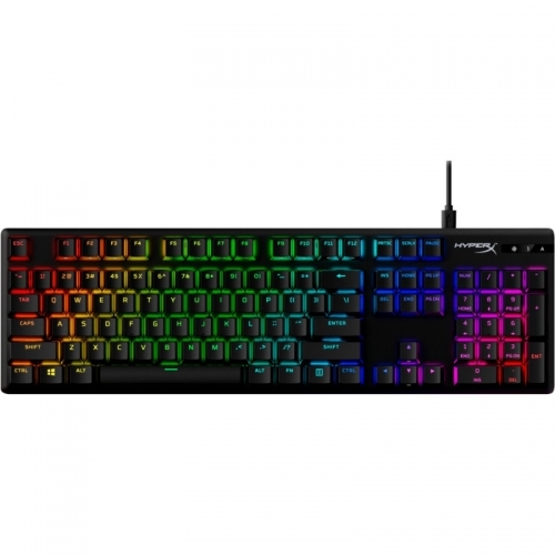 Tastatura HP HyperX Alloy Origins Core PBT RGB Blue Switch, RGB LED, USB, Black