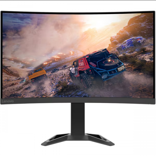 Monitor LED curbat Lenovo G27c-30, 27inch, 1920x1080, 1ms, Raven Black