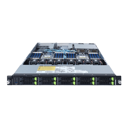 Server Gigabyte R182-Z93 VA00, No CPU, No RAM, No HDD, No RAID, PSU 2x 1200W, No OS