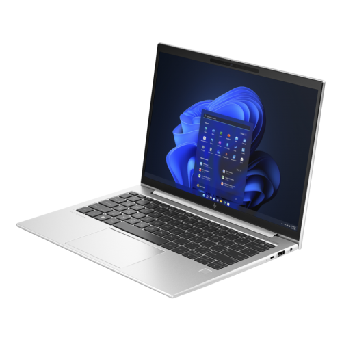 Laptop HP EliteBook 830 G10, Intel Core i7-1355U, 13.3inch, RAM 32GB, SSD 1TB, Intel Iris Xe Graphics, Windows 11 Pro, Silver + HP Wolf Pro Security