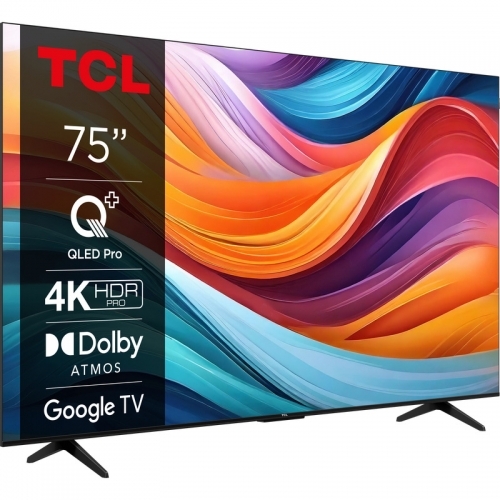 Televizor QLED TCL Smart 85T7B Seria T7B, 85inch, Ultra HD 4K, Black